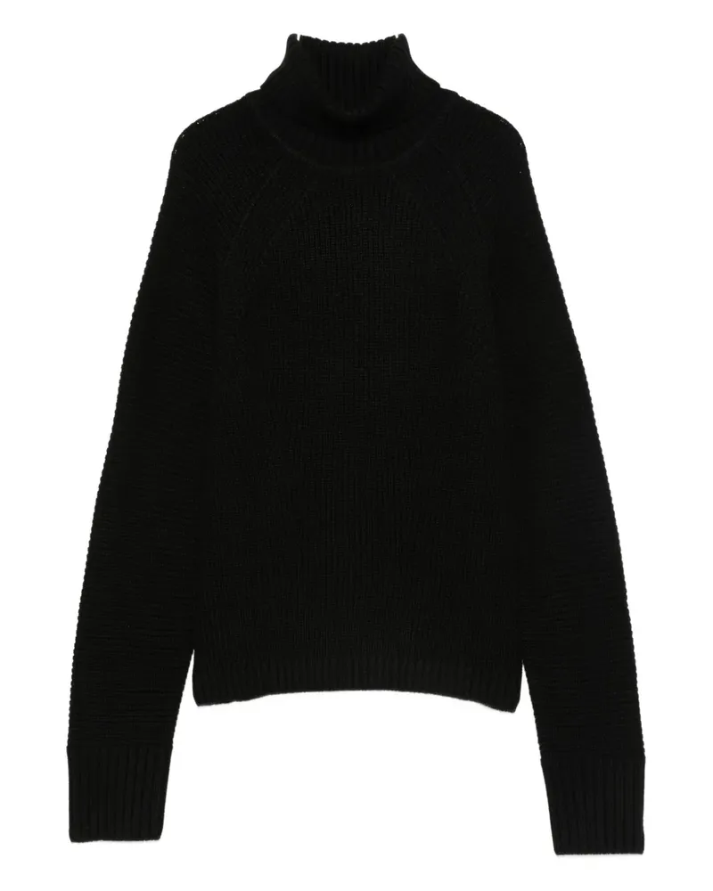 Patrizia Pepe Pullover mit Rollkragen - Schwarz Schwarz
