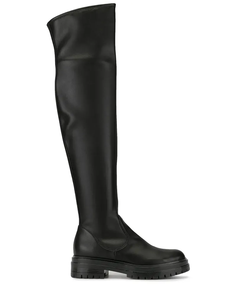Gianvito Rossi Overknee-Stiefel - Schwarz Schwarz