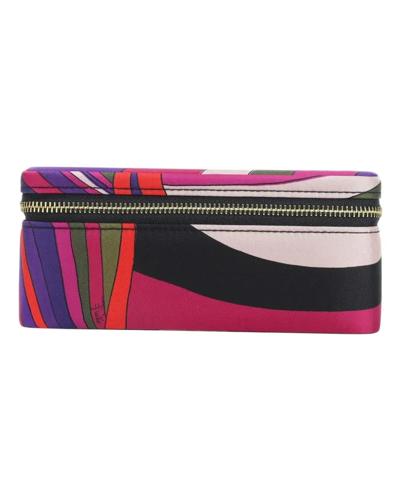 Emilio Pucci Kosmetiktasche mit Iride-Print - Rosa Rosa