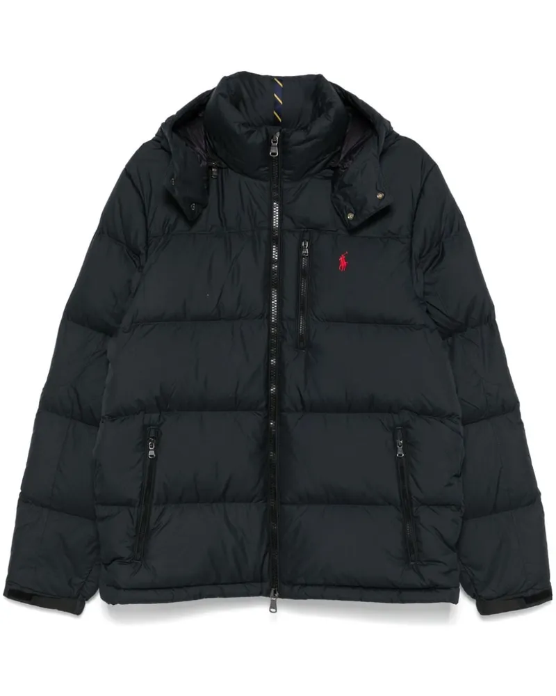 Ralph Lauren Jacke mit Polo Pony-Motiv - Schwarz Schwarz