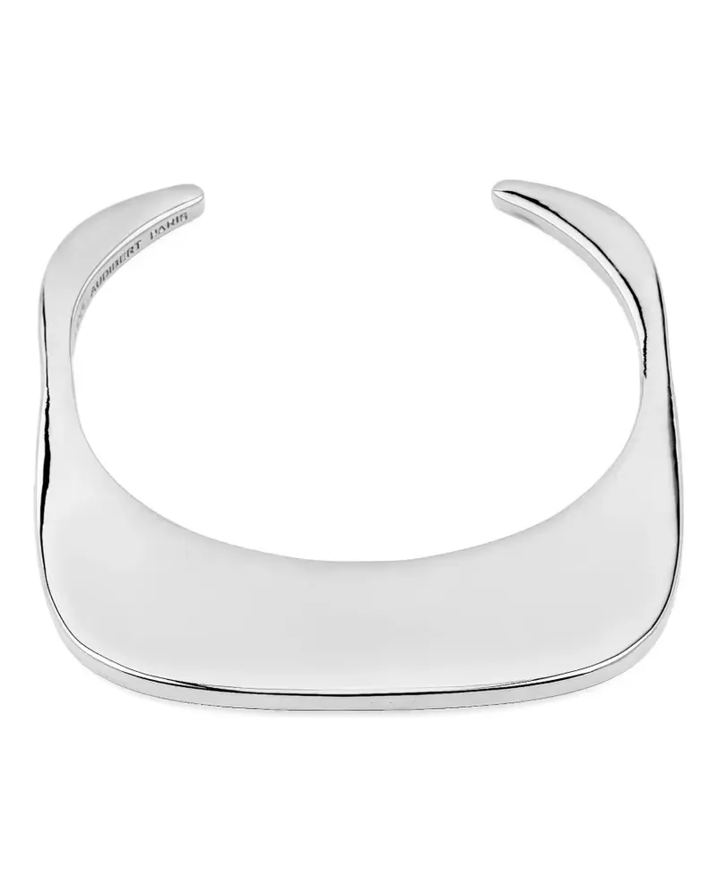 Philippe Audibert sculptural cuff bracelet - Silber Silber