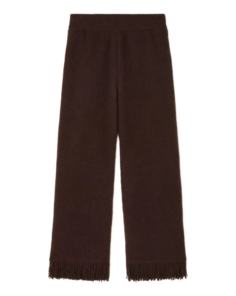 Alanui Hose mit Fransenbesatz - Braun Braun