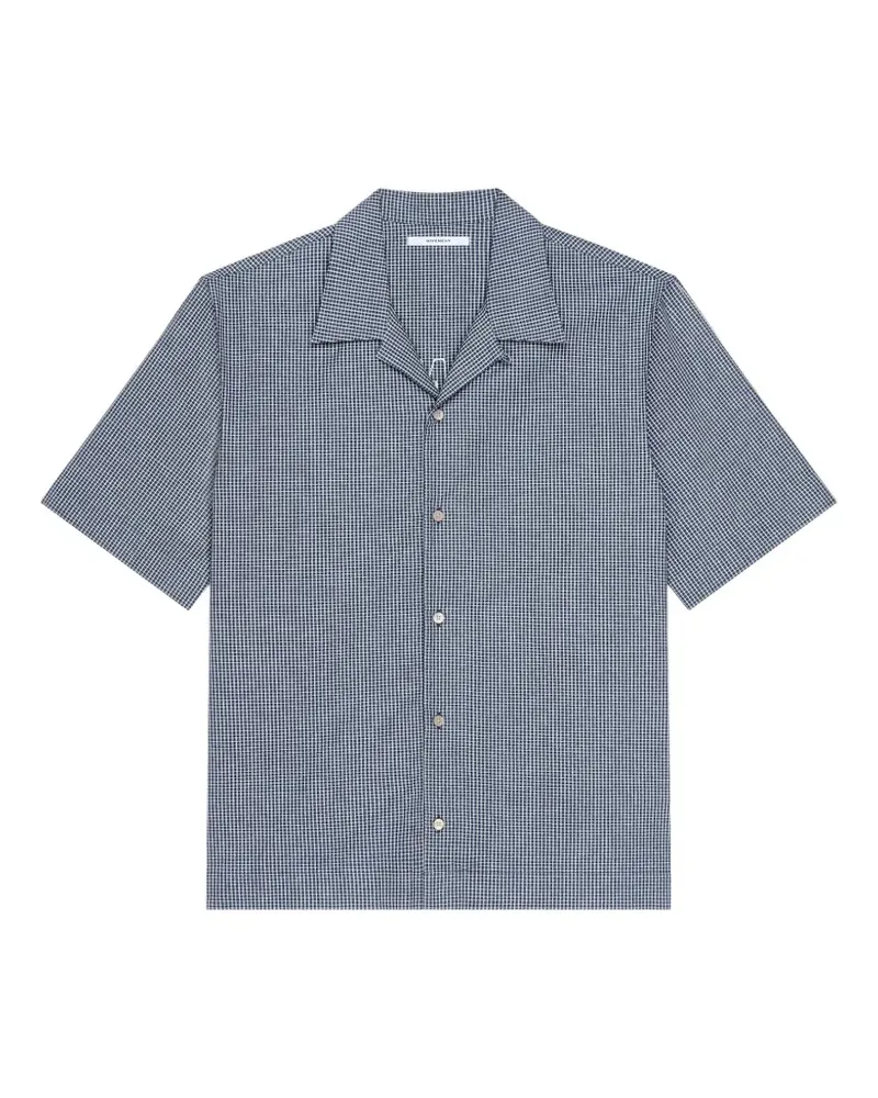 Givenchy short-sleeve patterned shirt - Blau Blau