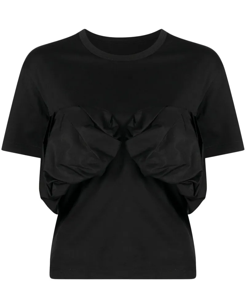 JNBY T-Shirt mit Rüschen - Schwarz Schwarz