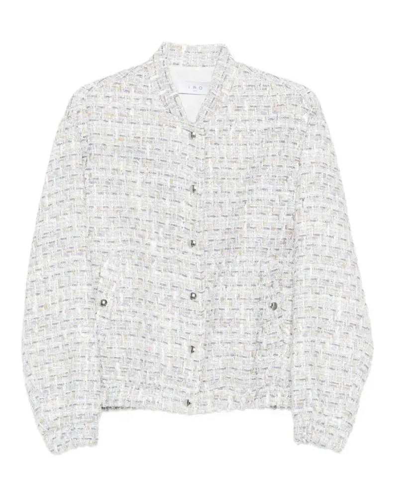 IRO Noemy tweed jacket - Weiß Weiß