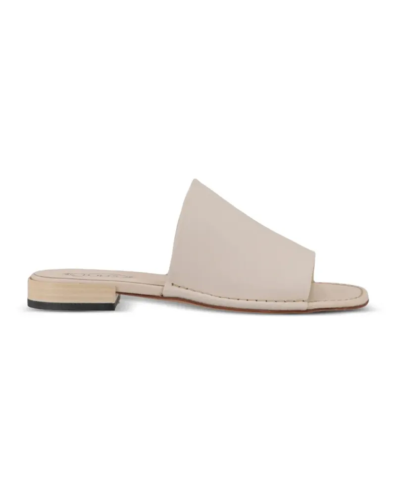 TOD'S Flache Sandalen - Weiß Weiß