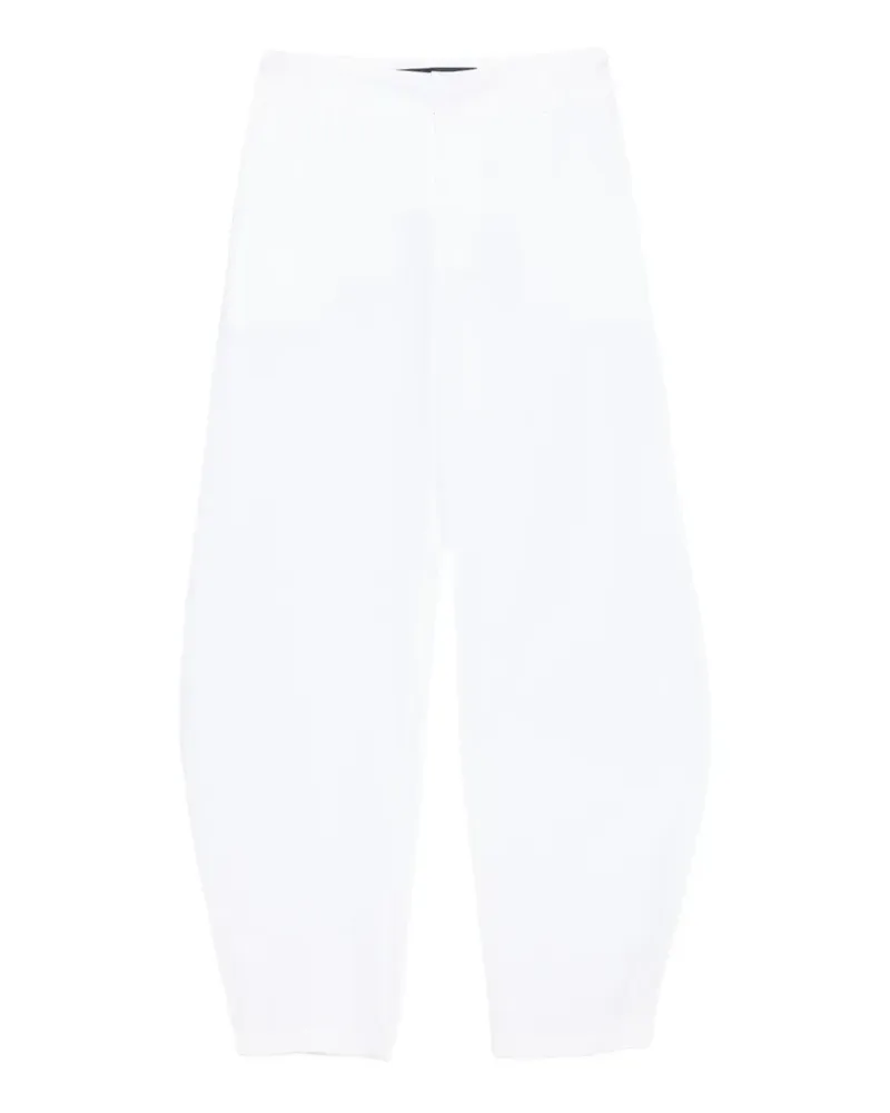Federica Tosi belt-loops trousers - Weiß Weiß
