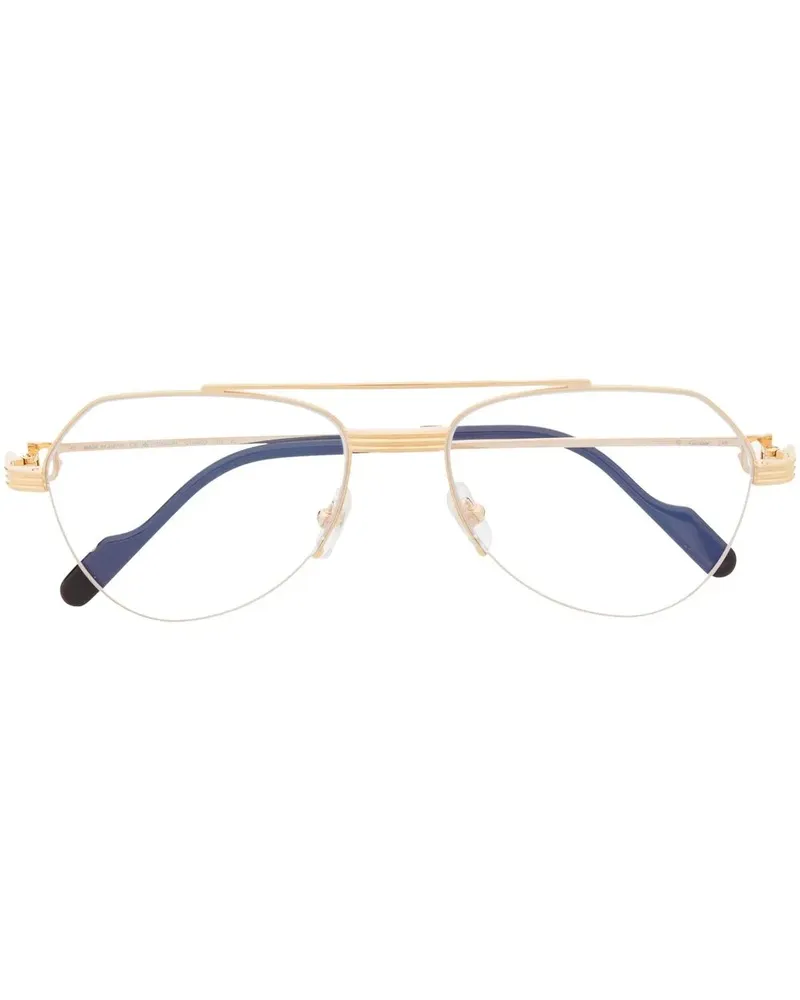 Cartier Klassische Pilotenbrille - Gold Gold