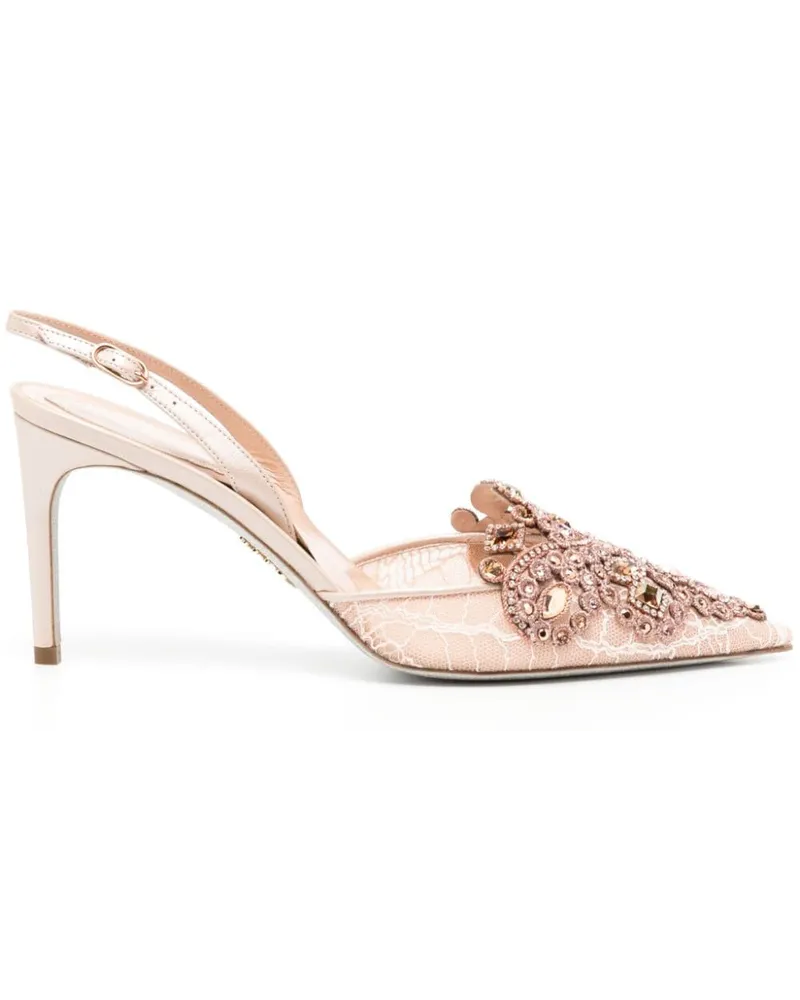 René Caovilla Venezia Pumps 55mm - Rosa Rosa