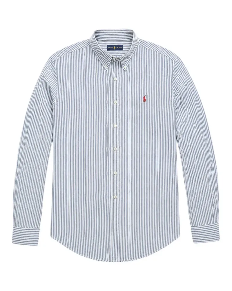 Ralph Lauren Gestreiftes Hemd - Blau Blau