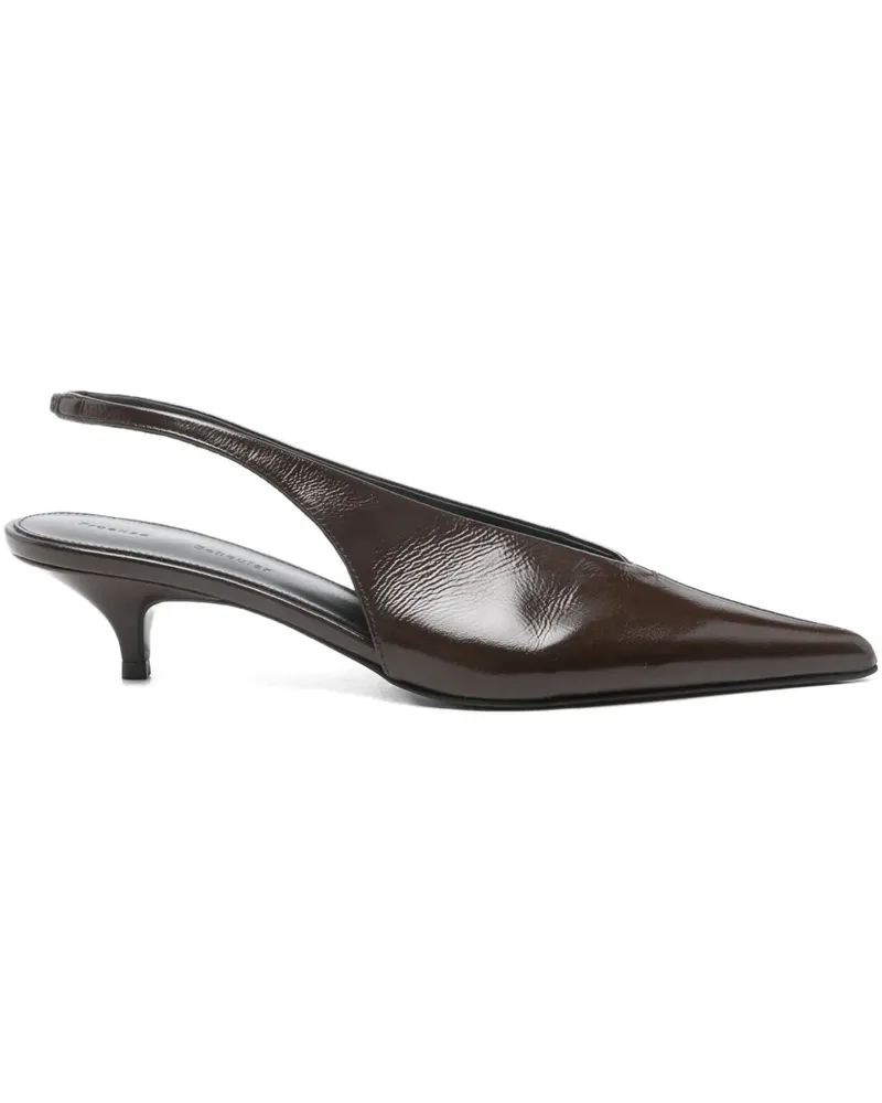 Proenza Schouler Spitze Slingback-Pumps 40mm - Braun Braun