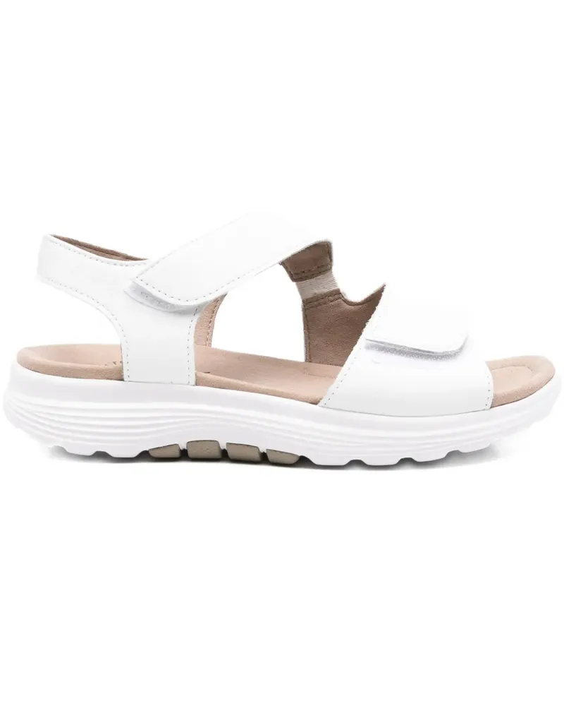 Gabor Sandalen mit Doppelriemen - Weiß Weiß