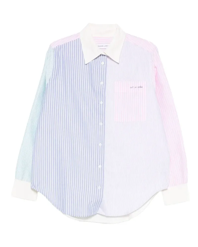 Maison Labiche Loutil striped shirt - Blau Blau