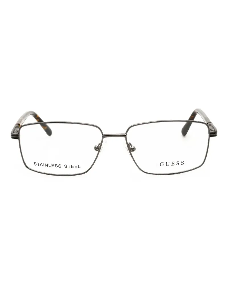 Guess rectangle-frame glasses - Grau Grau