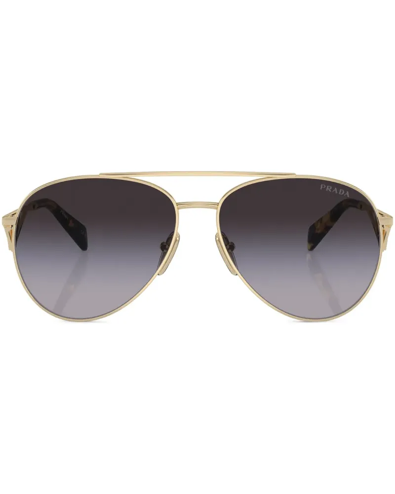 Prada Getönte Pilotenbrille - Gold Gold