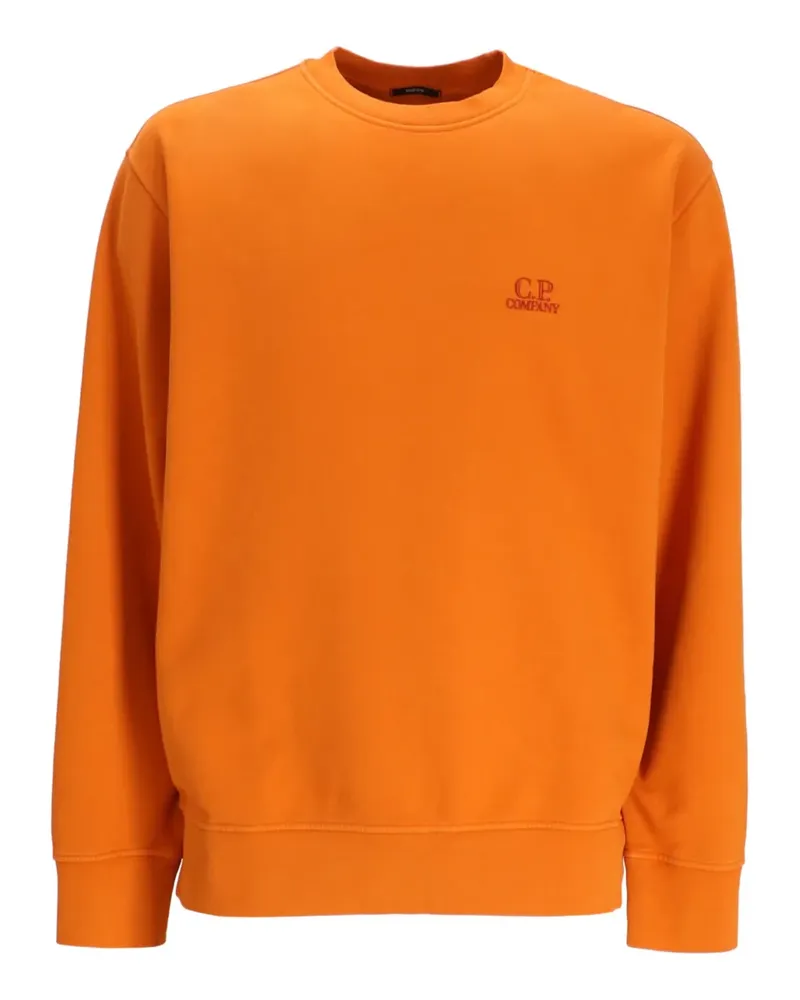 C.P. Company Sweatshirt mit Logo - Orange Orange