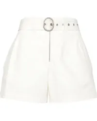 Jil Sander Jeans-Shorts Weiß