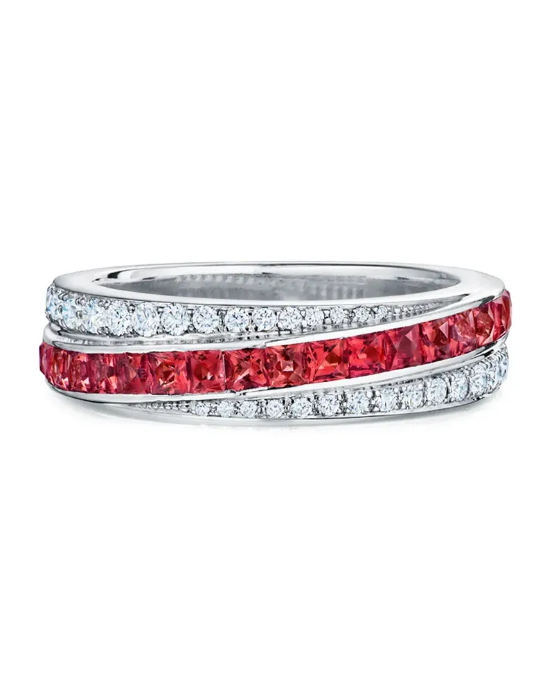 KWIAT 18kt Weißgoldring - Silber Silber