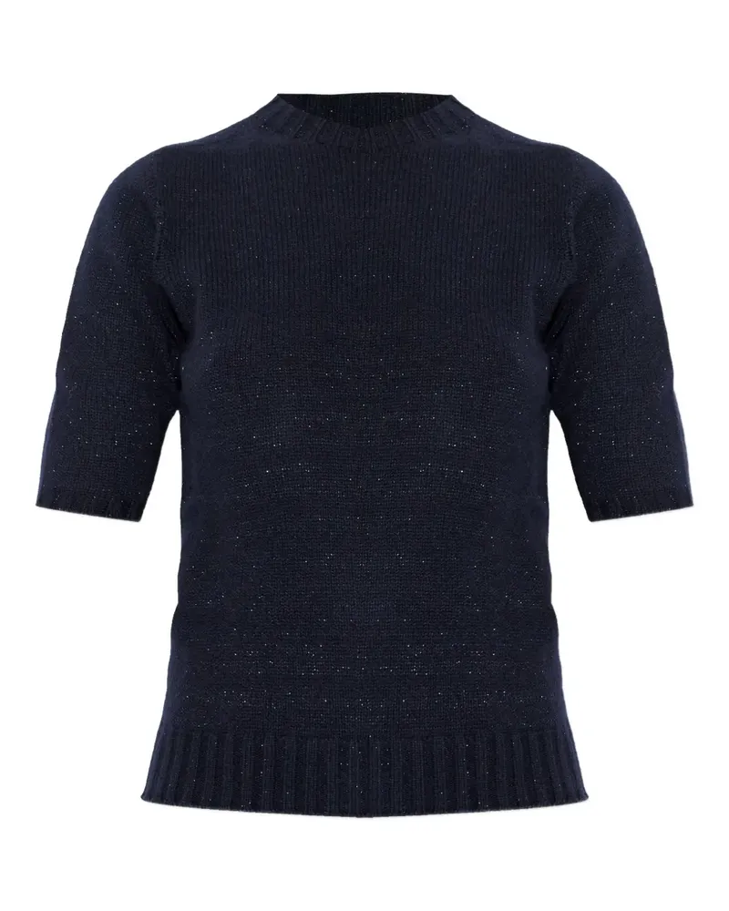 Fabiana Filippi Gerippter Pullover - Blau Blau