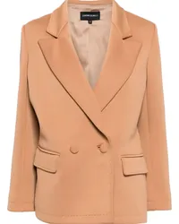 Cynthia Rowley Doppelreihiger Cady-Blazer Nude