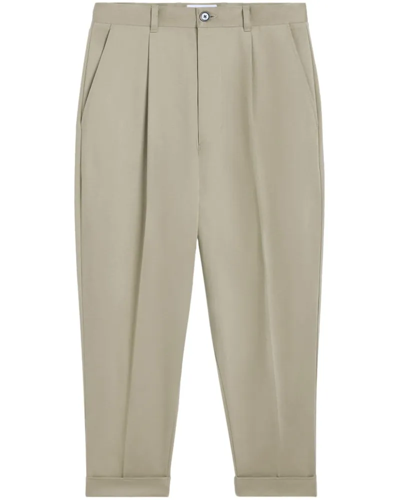 AMI Paris Klassische Cropped-Hose - Nude Nude