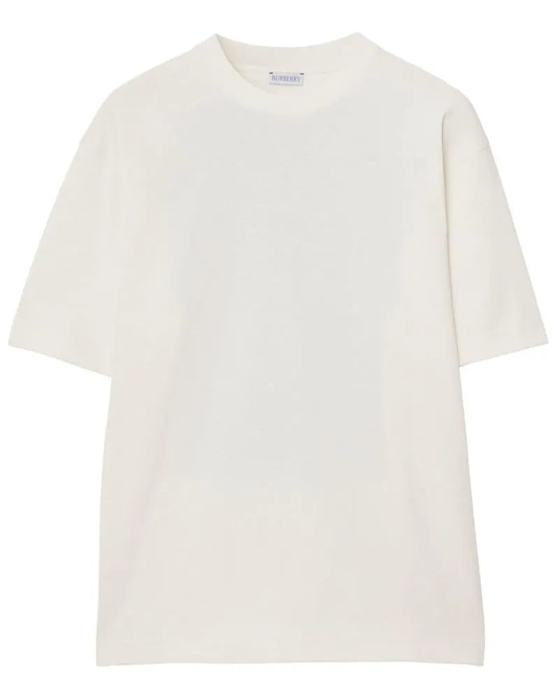Burberry Equestrian Knight T-Shirt - Weiß Weiß