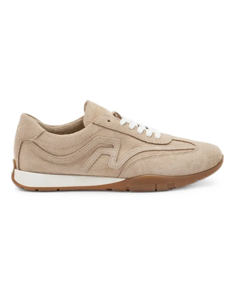 FRAU CrossHybrid suede sneakers - Nude Nude