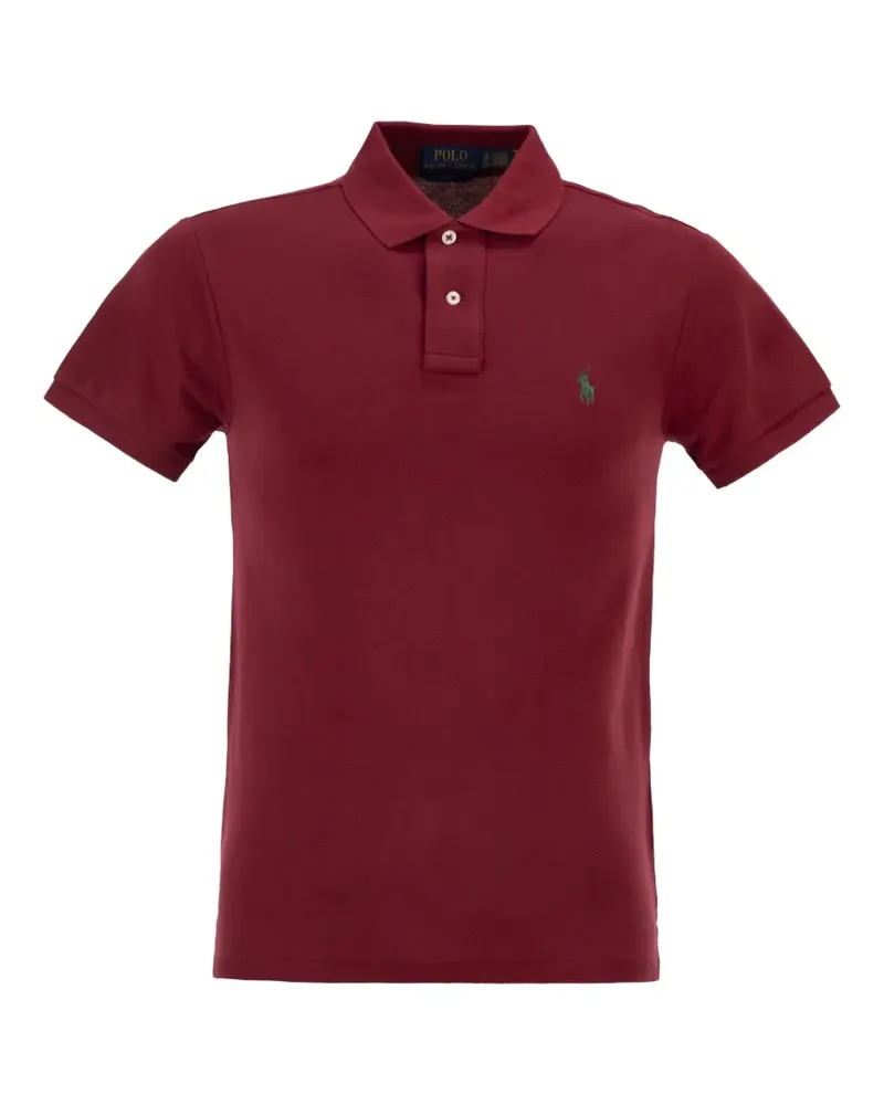 Ralph Lauren Poloshirt mit Logo-Stickerei - Rot Rot