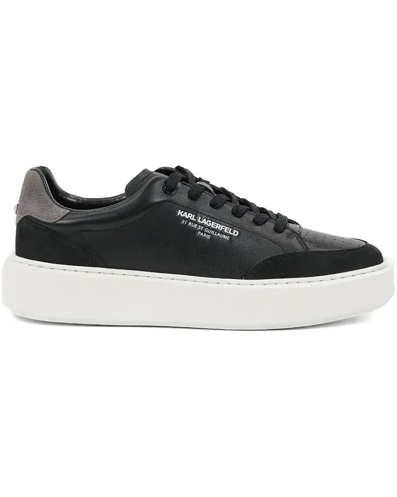 Karl Lagerfeld Sneakers mit Plateau - Schwarz Schwarz