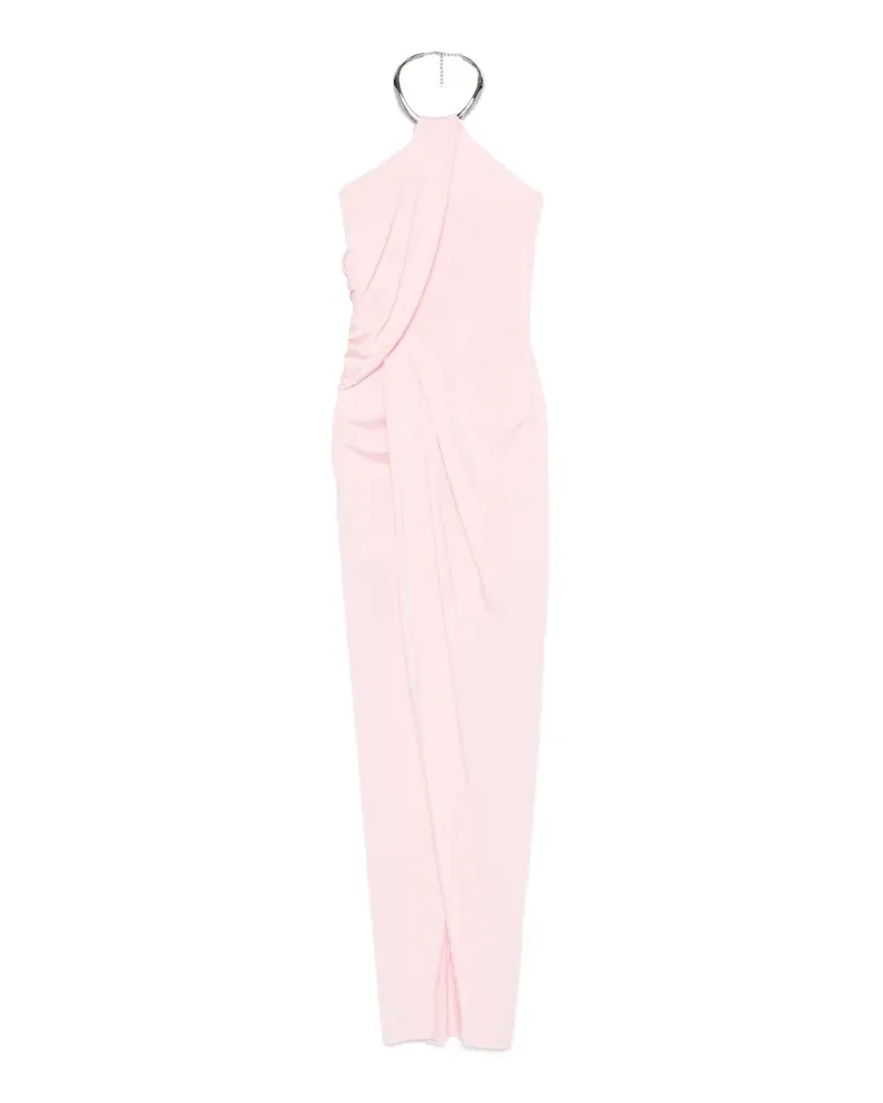 Amen Maxikleid mit Neckholder - Rosa Rosa