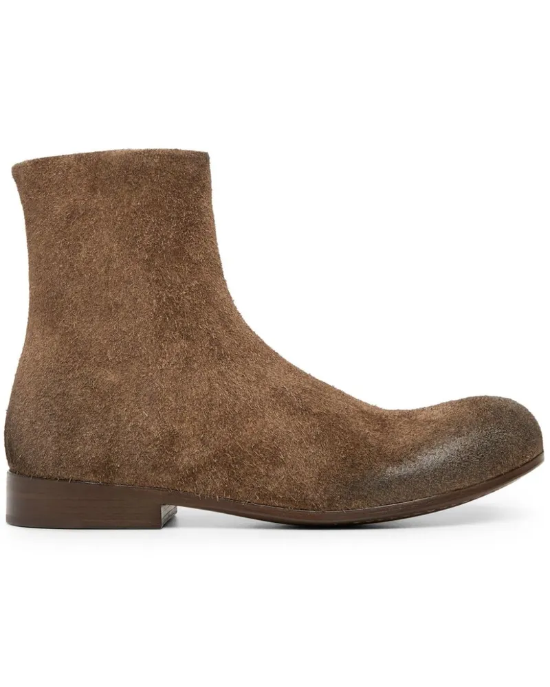 Marsèll Knöchelhohe Wildlederstiefel - Braun Braun