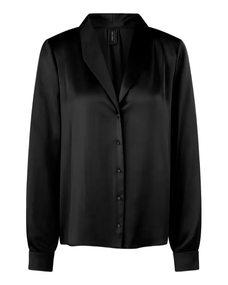 Marc Cain buttoned collar blouse - Schwarz Schwarz