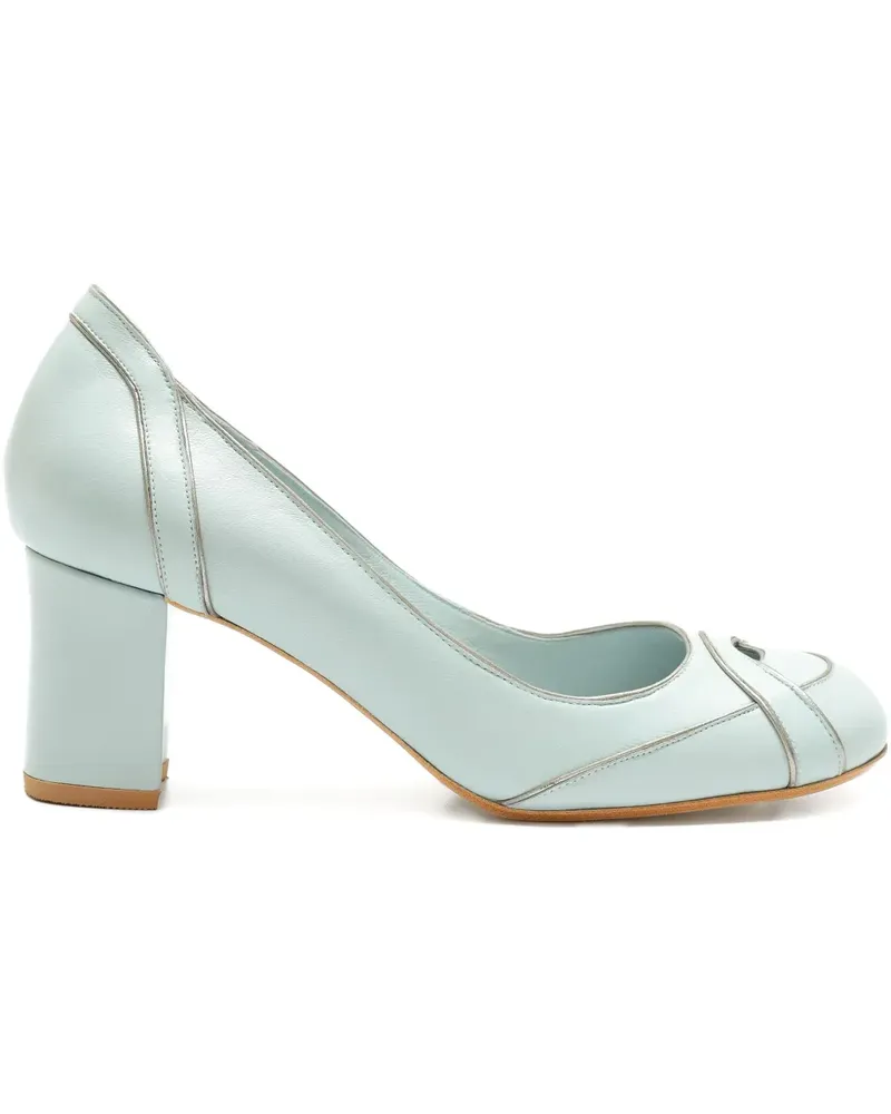 Sarah Chofakian 55mm Swan pumps - Blau Blau