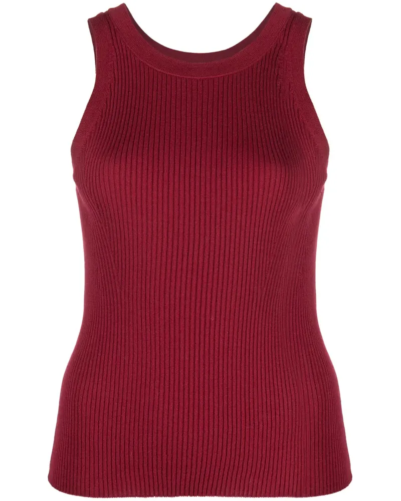 Closed Tanktop mit Racerback - Rot Rot