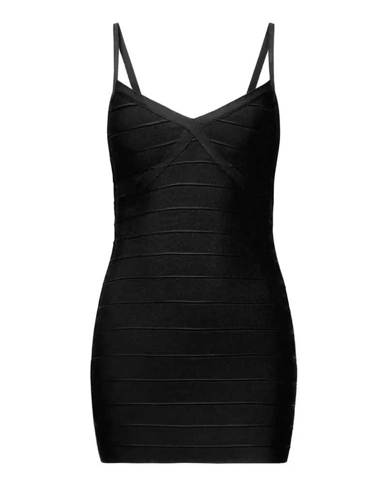 Hervé Léger The After Party Minikleid - Schwarz Schwarz