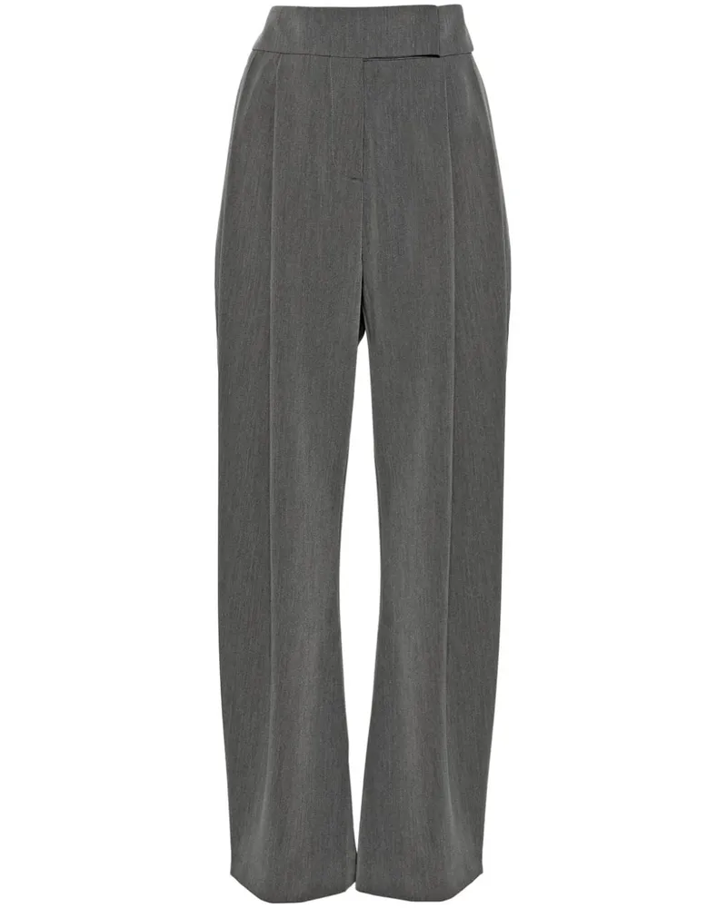 Pinko Klassische Hose mit Abnähern - Grau Grau