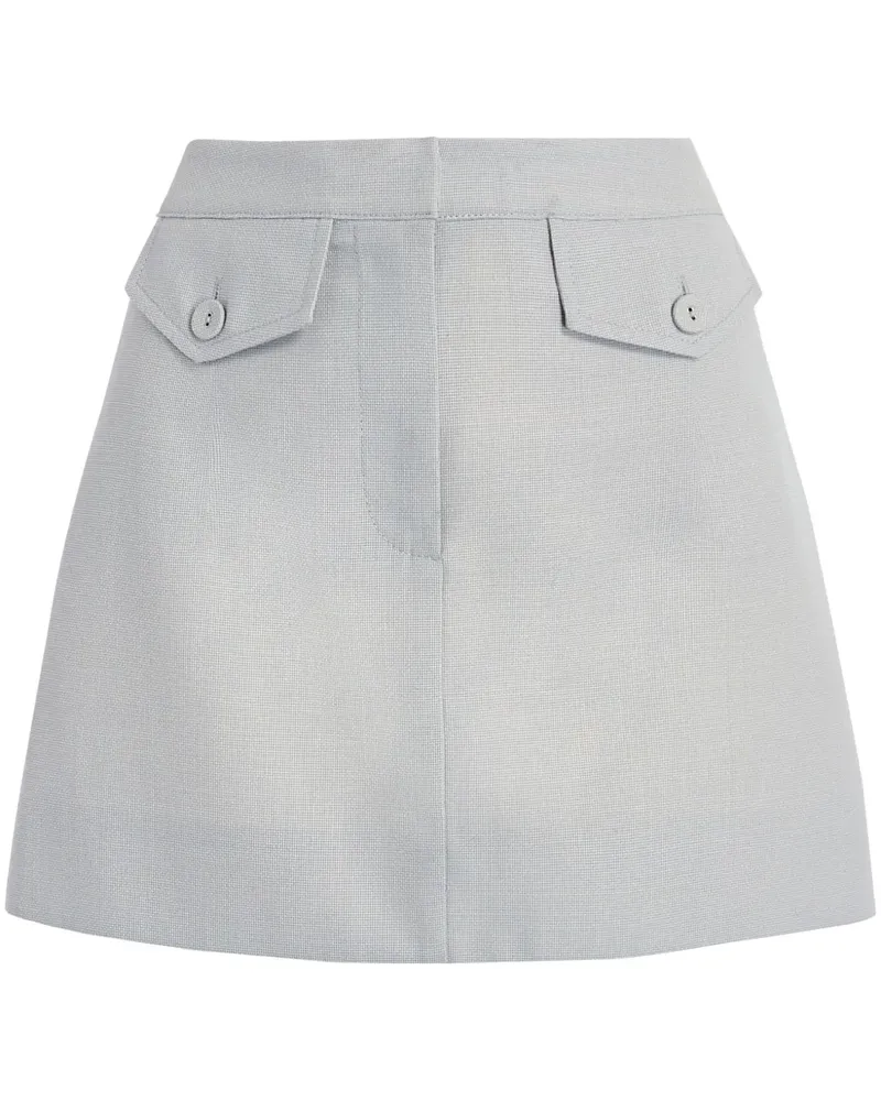 Proenza Schouler Jamison Minirock - Grau Grau