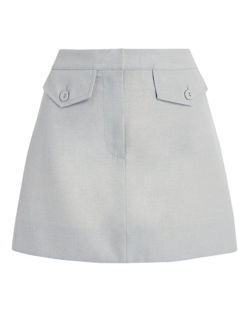 Proenza Schouler Jamison Minirock - Grau Grau
