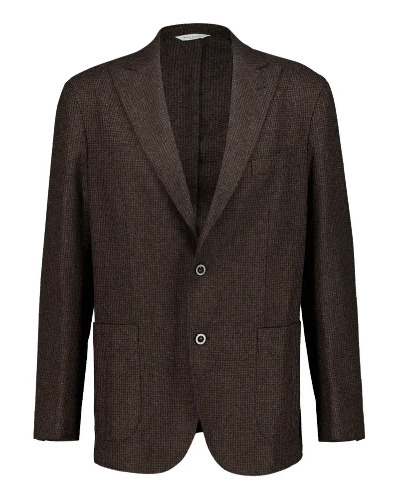 Boglioli single-breasted blazer - Braun Braun