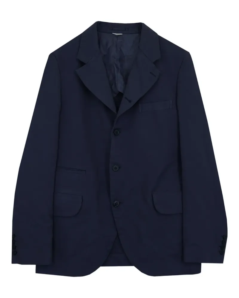 Comme des Garçons button blazer - Blau Blau