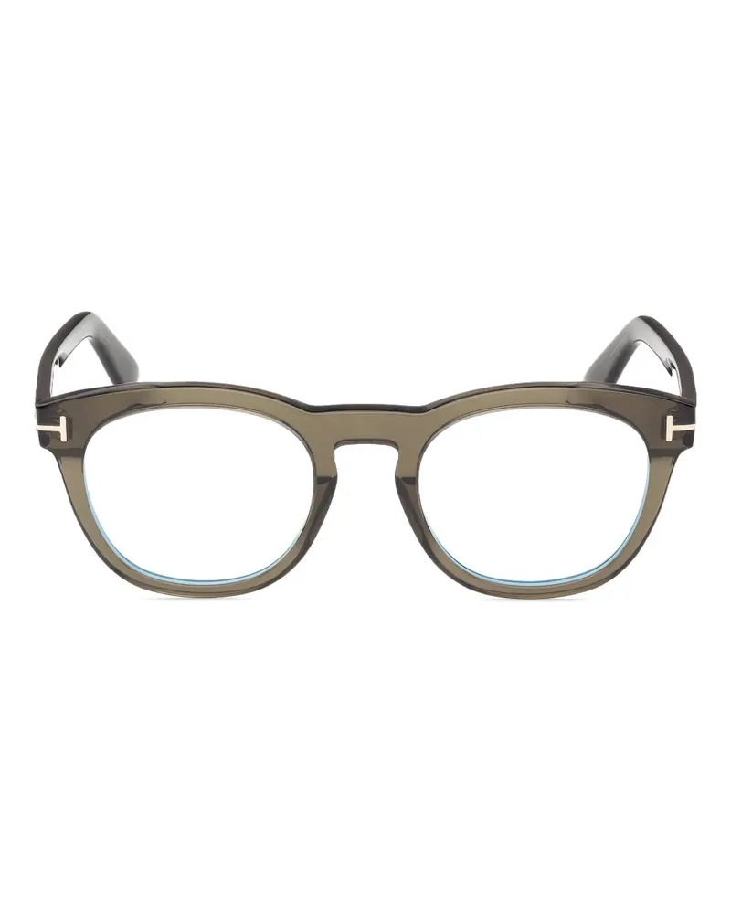 Tom Ford Brille mit rundem Gestell - Grün Grün