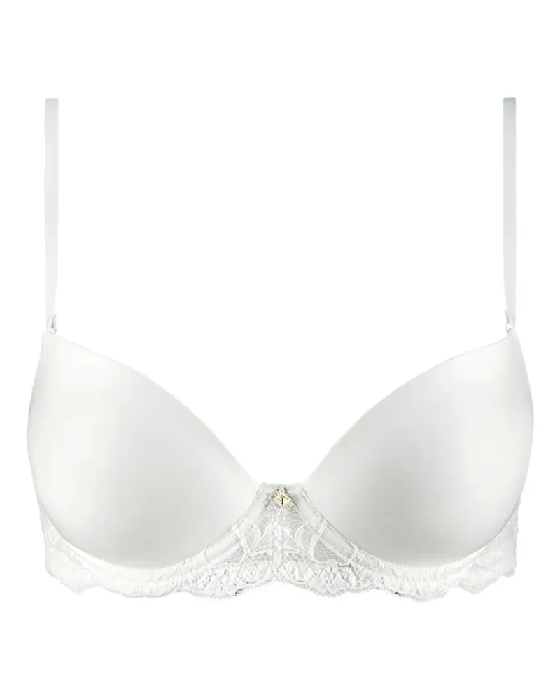 Aubade Kiss of Love BH mit Spitzenbesatz - Weiß Weiß