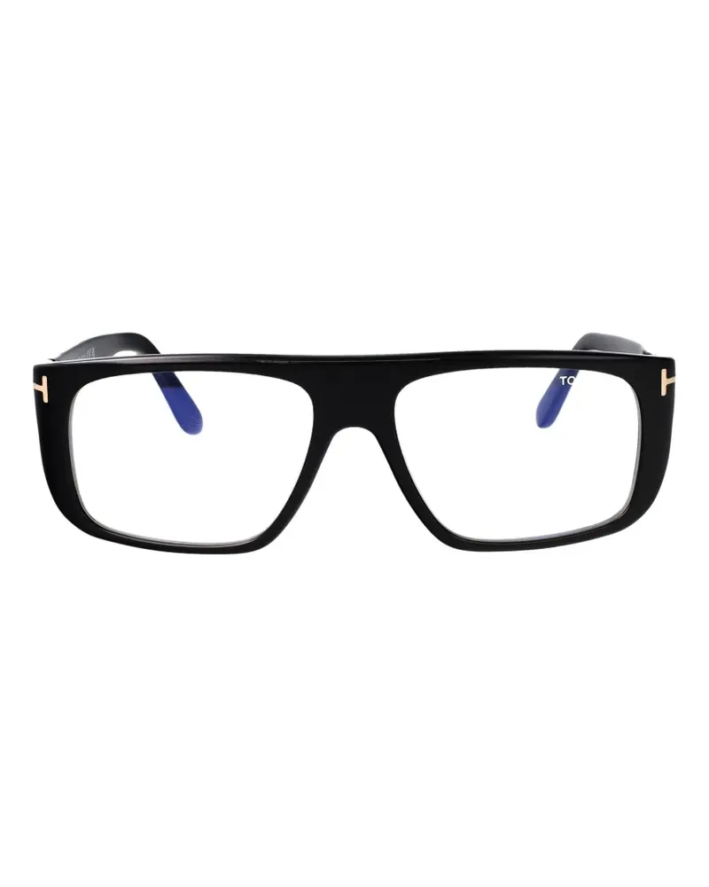 Tom Ford Brille mit geometrischem Gestell - Schwarz Schwarz