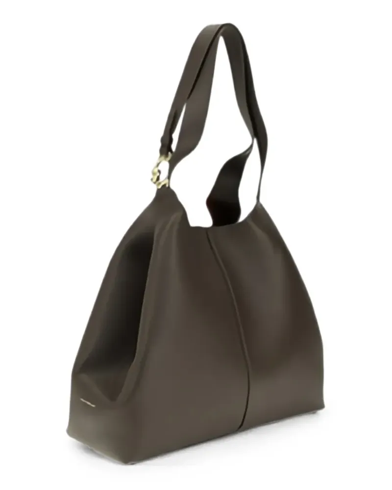 Coccinelle large C-Easy leather shoulder bag - Grün Grün