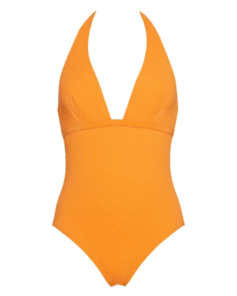 Eres Paillette Badeanzug - Orange Orange