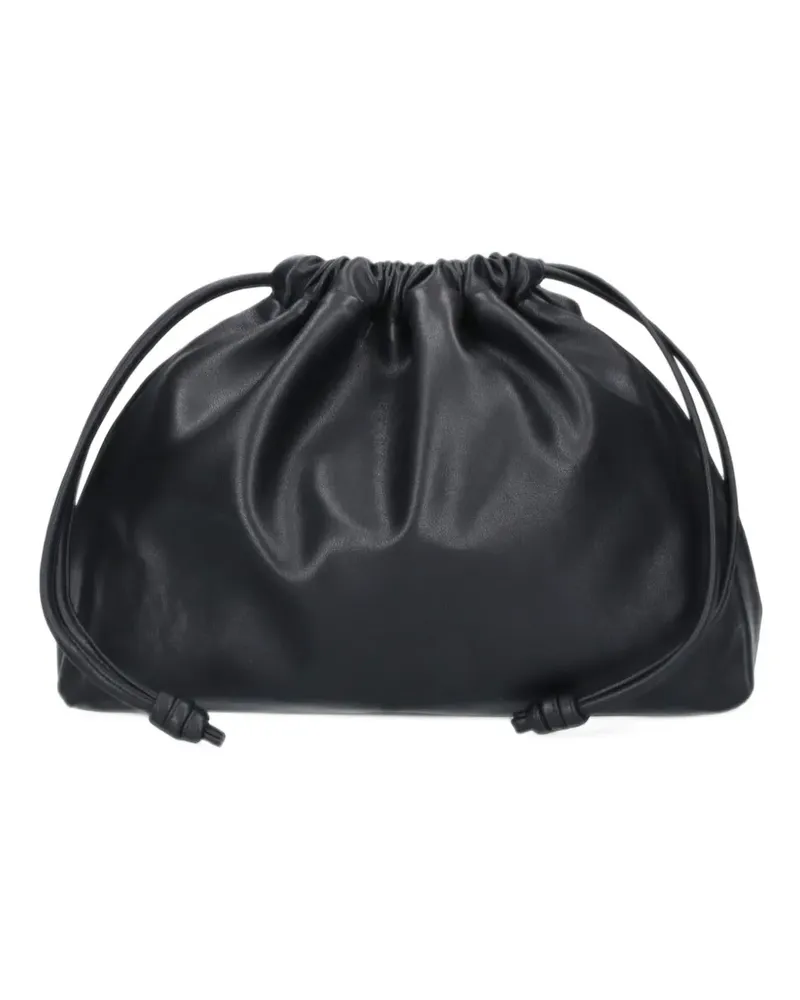 FRANKIE Shop Morgan faux-leather small pouch - black - Schwarz Schwarz