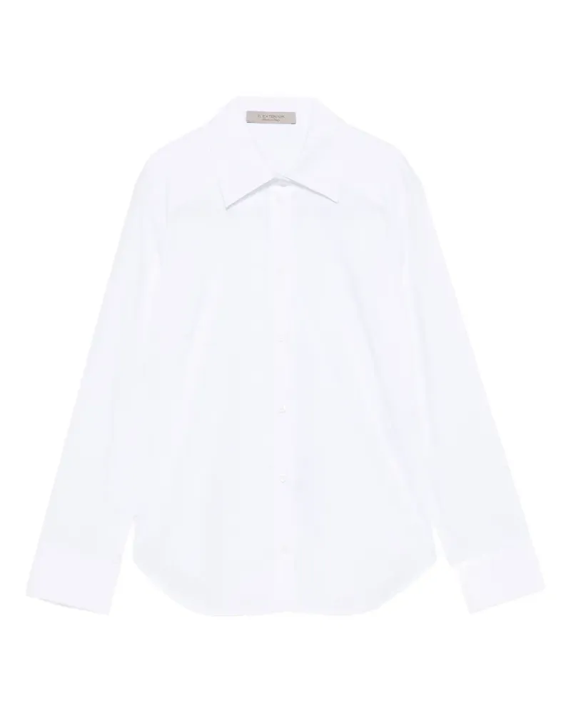 D.EXTERIOR long-sleeve button-up shirt - Weiß Weiß