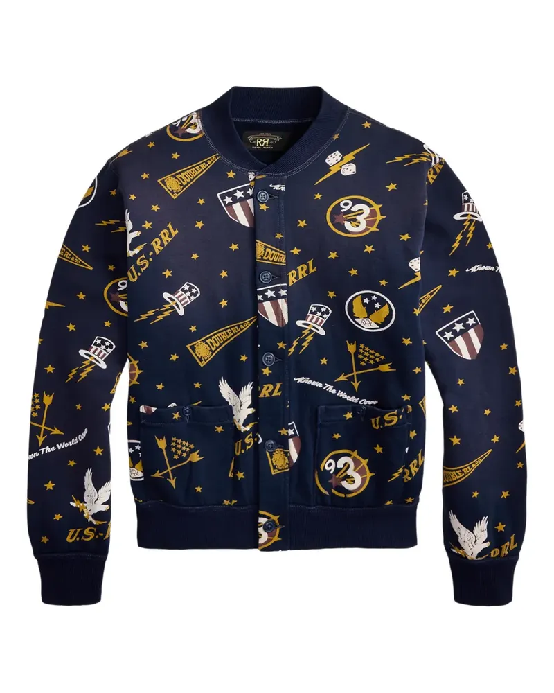 Ralph Lauren Gemustertes Sweatshirt - Blau Blau