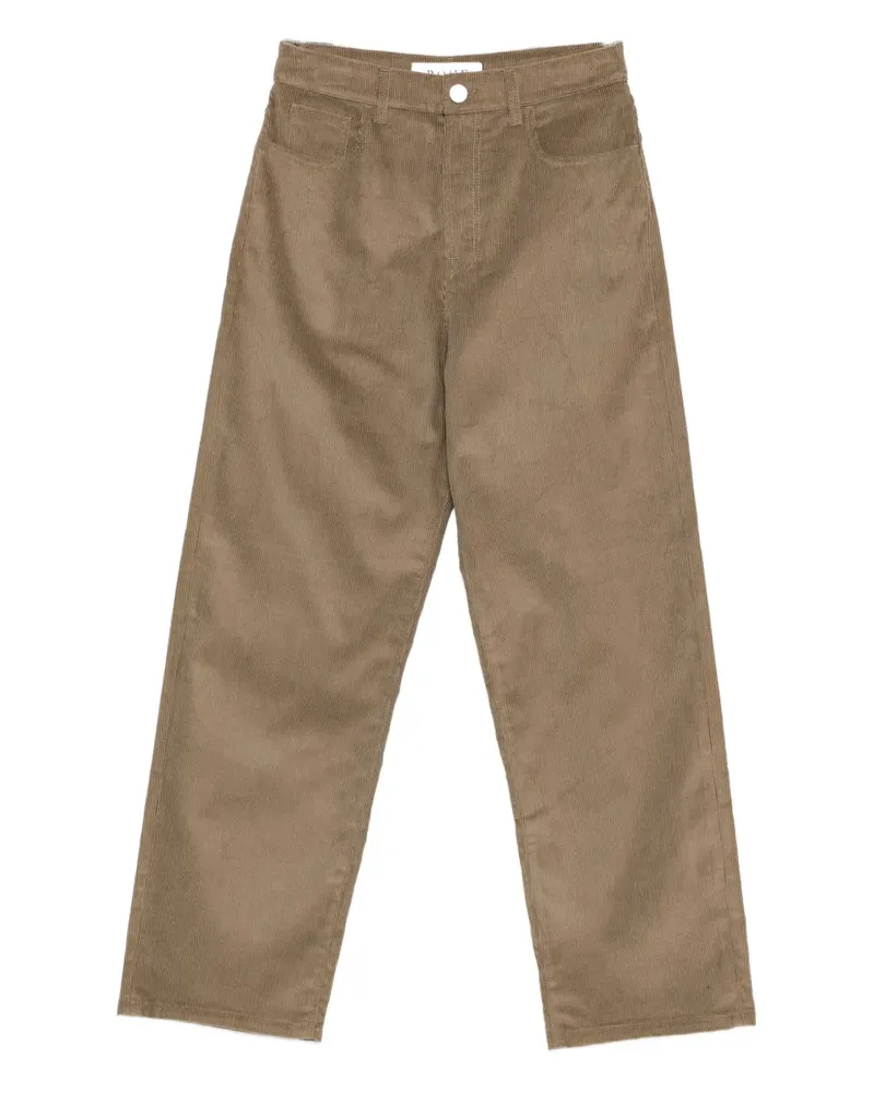 Róhe high-waisted trousers - Nude Nude