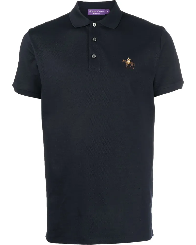 Ralph Lauren Poloshirt mit Logo-Stickerei - Blau Blau
